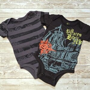 Disney 2pk POTC Onesies